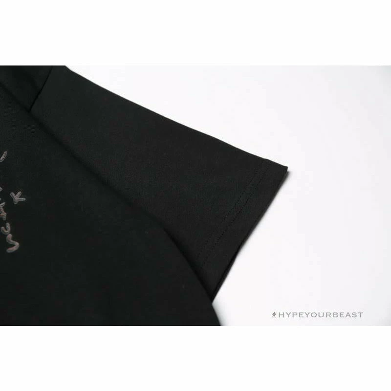 Hypeyourbeast OFF-WHITE Travis Scott Fortnite Tee Shirt 'BLACK'