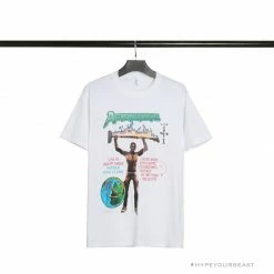 Hypeyourbeast OFF-WHITE Travis Scott Fortnite Tee Shirt 'WHITE'