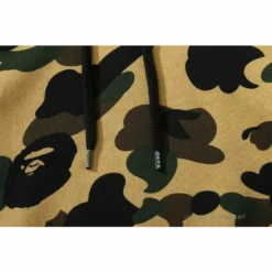 HypeYourBeast BAPE Camouflage Kangaroo Hooded Hoodie Yellow Clothes