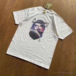 Hypeyourbeast Clothes Bape Tee Shirt White Galaxy