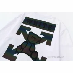 HypeYourBeast Off White Shirt Bear - White