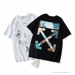Hypeyourbeast OFF-WHITE The Virgin And Child With Saint Anne Tee Shirt'BLACK' T-Shirts