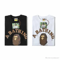 Hypeyourbeast Clothes BAPE Valentine's Day Chocolate Ape Head Tee Shirt'WHITE'