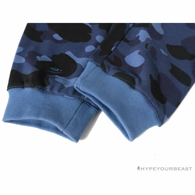 Hypeyourbeast BAPE X PSG Paris Saint-Germain Camouflage Blue Pants Clothes
