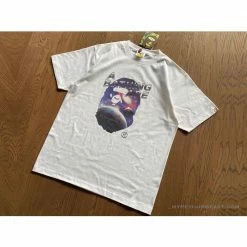 Hypeyourbeast Clothes Bape Tee Shirt White Galaxy