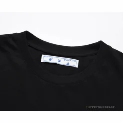 Hypeyourbeast OFF-WHITE Spoof Doraemon Arrow Tee Shirt'BLACK' T-Shirts