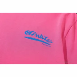 Hypeyourbeast T-Shirts OFF-WHITE Tropical Landscape Tee Shirt'PINK'