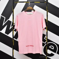 Hypeyourbeast OFF-WHITE Sakura Tee Shirt'PINK' T-Shirts