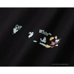 Hypeyourbeast OFF-WHITE Mickey Limited Arrow Tee Shirt'BLACK' T-Shirts