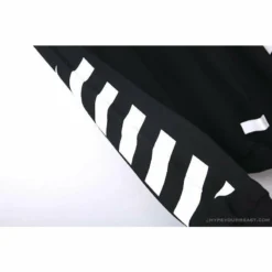 Hypeyourbeast Shirts OFF-WHITE Classic Basic Cotton Terry Round Long Sleeve Shirt'BLACK'