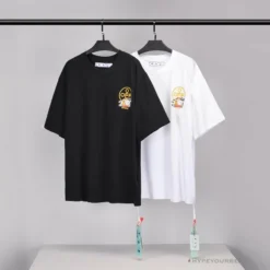 Hypeyourbeast T-Shirts OFF-WHITE Hawaiian Cow Arrow Tee Shirt