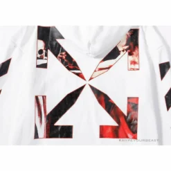 Hypeyourbeast Hoodies & Jackets OFF-WHITE Skull And Writing Hoodie'WHITE'