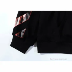 Hypeyourbeast OFF-WHITE Skull And Writing Hoodie'BLACK' Hoodies & Jackets