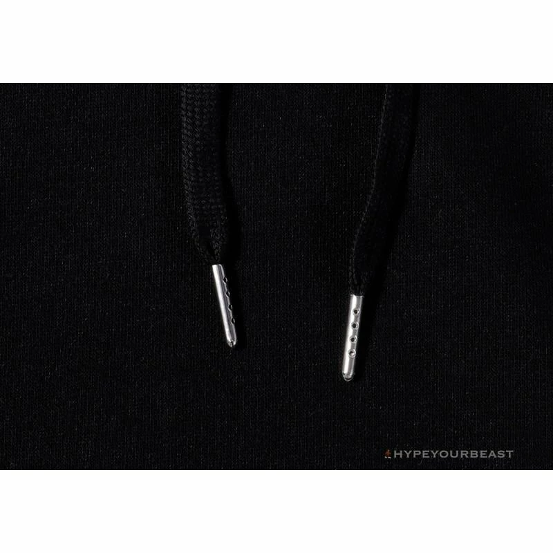 Hypeyourbeast OFF-WHITE Pink Orange Arrow Hoodie 'BLACK' Hoodies & Jackets