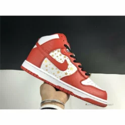 Hypeyourbeast Nike Dunk High X Supreme Red