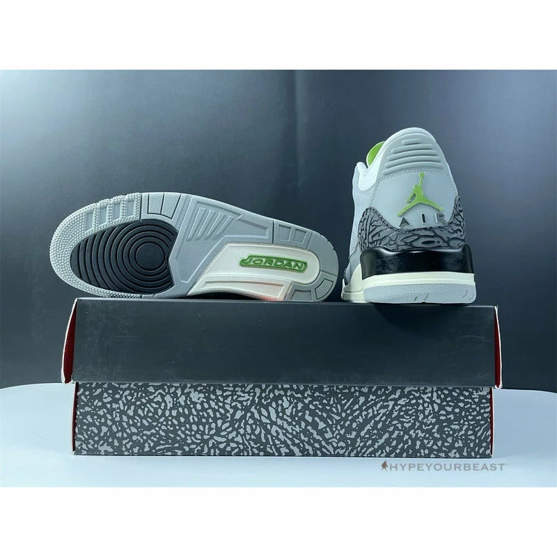 HypeYourBeast Air Jordan 3 Retro Chlorophyll