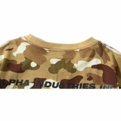Hypeyourbeast Clothes BAPE Military Style Desert Camouflage Tee Shirt'YELLOW'