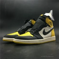 Hypeyourbeast Air Jordan 1 Mid'Yellow Toe'