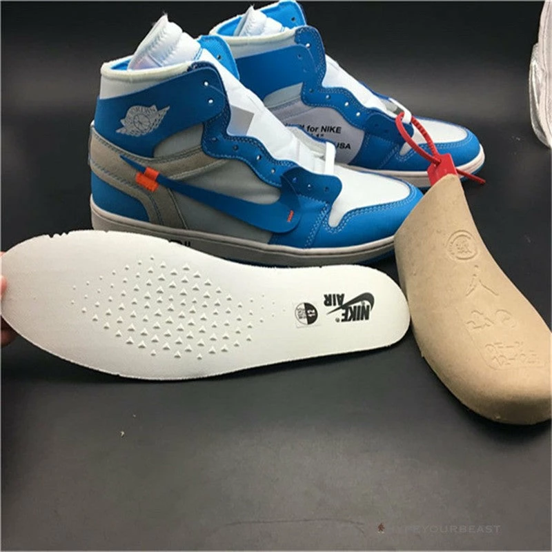 Hypeyourbeast The Ten: Off White X Air Jordan 1 High "UNC"