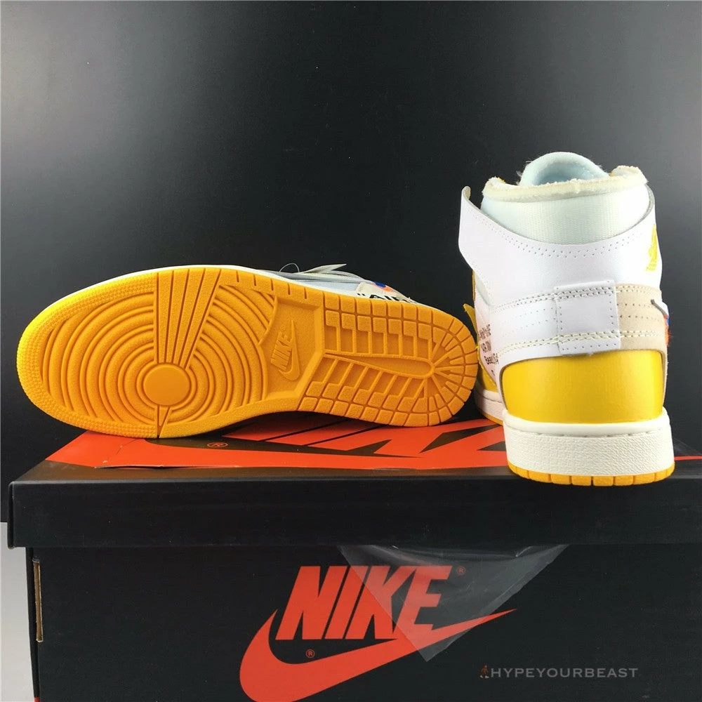Hypeyourbeast Off-White X Air Jordan 1 High Canary Yellow