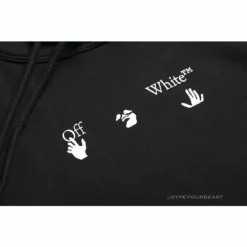 HypeYourBeast Off White Hoodie Black GREY Hoodies & Jackets