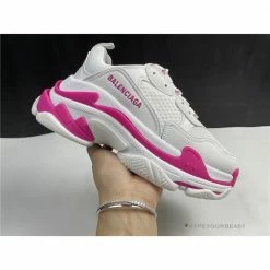 HypeYourBeast Balenciaga Triple S BCG Triple S White Pink
