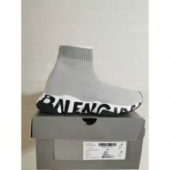 HypeYourBeast Balanciaga Sock Sneakers BCG Sock Sneakers Grey Graffiti Sole