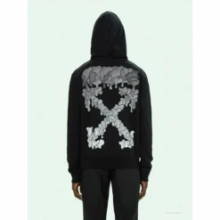HypeYourBeast Off White Hoodie Black GREY Hoodies & Jackets