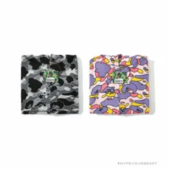 Hypeyourbeast BAPE Shark Head STA Star Camouflage Hoodie'BLACK'