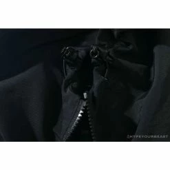 Hypeyourbeast BAPE X FCRB Joint Double Zip Camouflage Hoodie'BLACK' Clothes