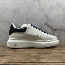 HypeYourBeast Alexander McQueen White / Blue Sparkle A. Mcqueen