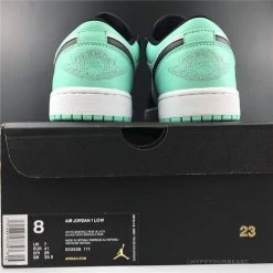 Hypeyourbeast Air Jordan 1 Low'Emerald Rise'