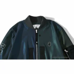 Hypeyourbeast Clothes BAPE HUNTING Aurora Color Gradient Reflective Jacket
