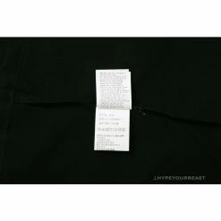 Hypeyourbeast Clothes BAPE Green Ape Head Blue Storm Tee Shirt'BLACK'