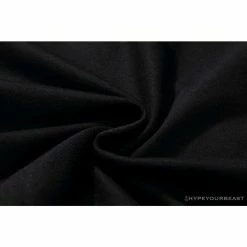 Hypeyourbeast Clothes BAPE Tiger Pattern Camouflage Ape Man Initial Print Tee Shirt'BLACK'