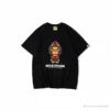 Hypeyourbeast BAPE Baby Milo Red Shark Hat Little Monkey Tee Shirt 'BLACK'