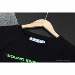 Hypeyourbeast T-Shirts OFF-WHITE Mechanical Style'BLACK' Tee Shirt