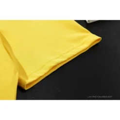 Hypeyourbeast OFF-WHITE Spray Paint Arrow Tee Shirt'YELLOW'