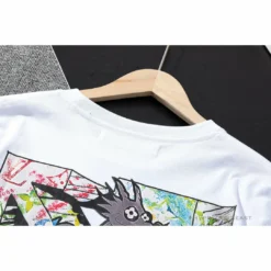 Hypeyourbeast OFF-WHITE LV Pattern Cartoon Series Tee Shirt'WHITE' T-Shirts