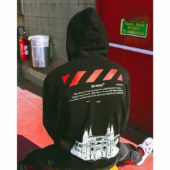 Hypeyourbeast Hoodies & Jackets OFF-WHITE CO VIRGIL ABLO Netherlands Museum Hoodie'BLACK'