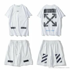 Hypeyourbeast OFF-WHITE Classic Seeing Things Shorts'WHITE'