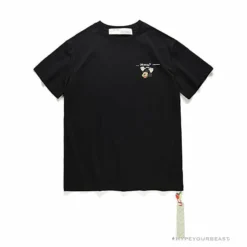 Hypeyourbeast OFF-WHITE Disney Spring X Summer Mickey With Pluto Tee Shirt 'BLACK' T-Shirts