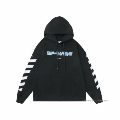 HypeYourBeast Off White Hoodie Looney - Black Hoodies & Jackets