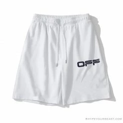 Hypeyourbeast Pants OFF-WHITE Cabin Cabbage Shorts 'WHITE'