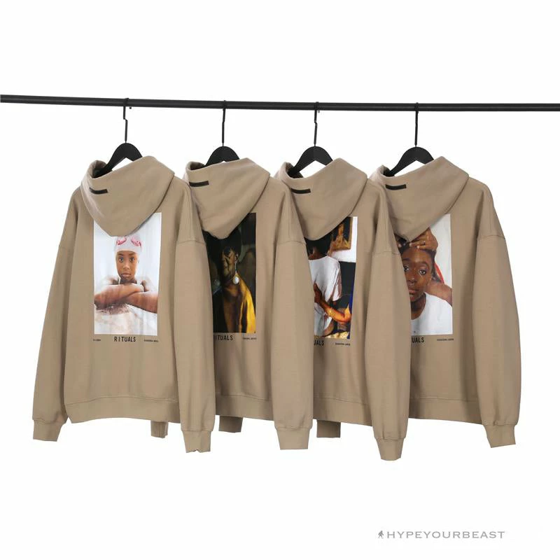 HypeYourBeast Hoodies & Jackets FOG Hoodie Tan Lady