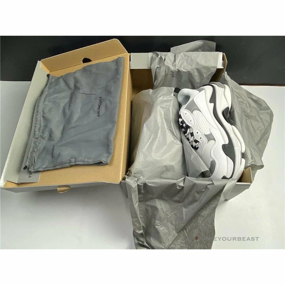 Hypeyourbeast BCG Triple S White / Black Balenciaga Triple S