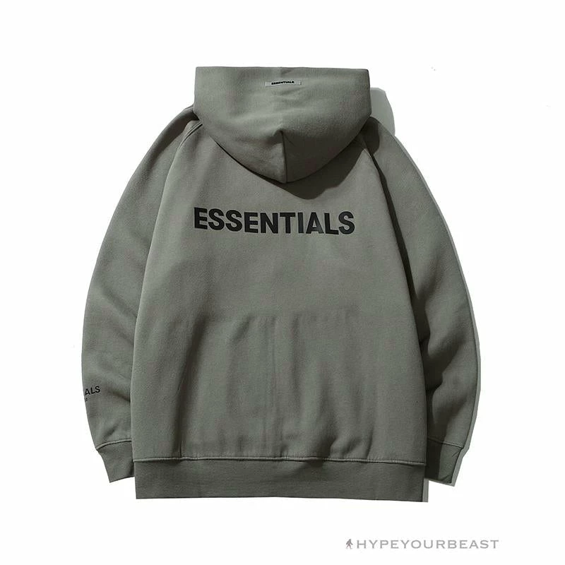 HypeYourBeast FOG Hoodie "ESSENTIALS' Charcoal Hoodies & Jackets