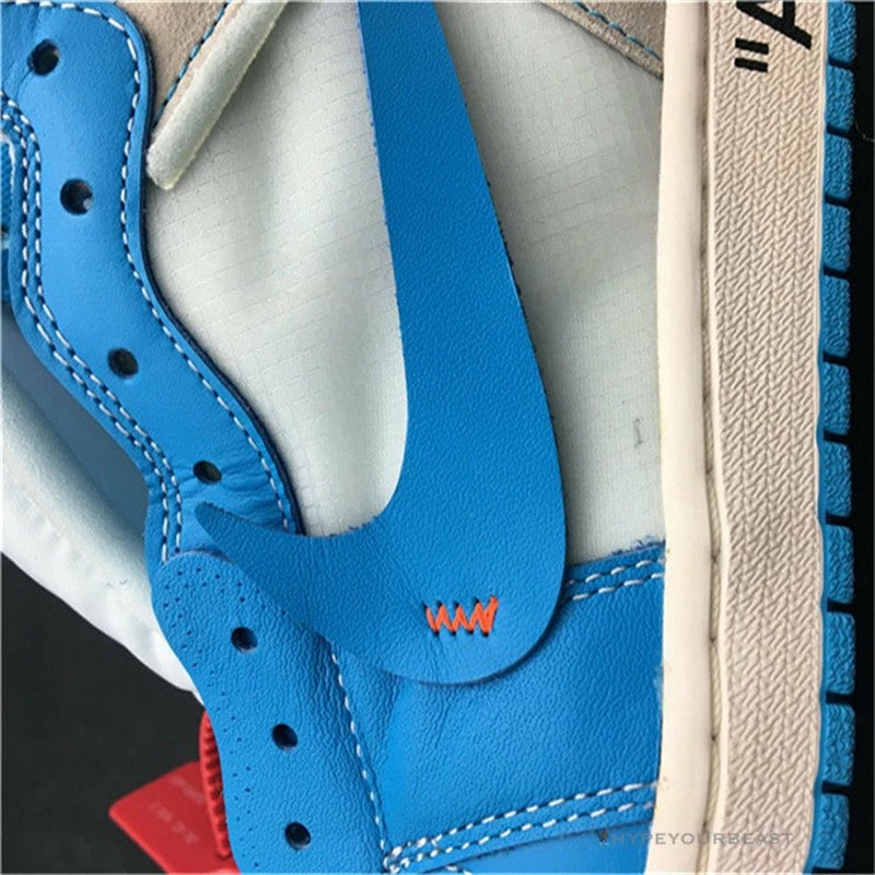 Hypeyourbeast The Ten: Off White X Air Jordan 1 High "UNC"