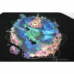 Hypeyourbeast OFF-WHITE Travis Scott Fortnite Tee Shirt'BLACK'