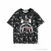 Hypeyourbeast BAPE Digital Pixel Camouflage Tee Shirt 'BLACK' Clothes